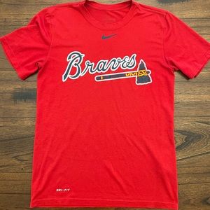 Nike Atlanta Braves dri-fit shirt size small